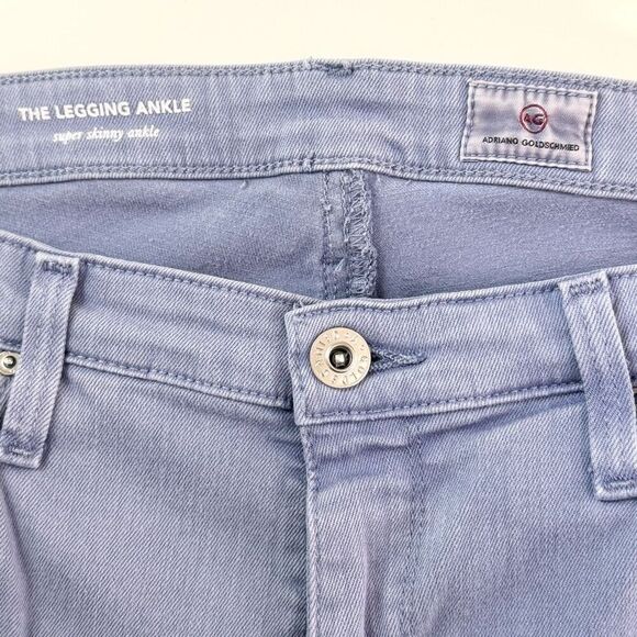 Ag Adriano Goldschmied The Skinny Ankle Periwinkle Skinny Jeans - Women’s US 31 - Picture 3 of 9